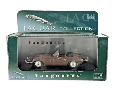 Vanguards Corgi 1:43 Scale Jaguar E Type Bronze VA04907 Car - Boxed - Image 1 of 3