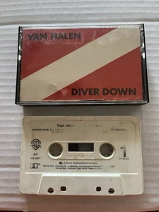 Van Halen Diver Down Cassette Tape - Foto 1 di 5