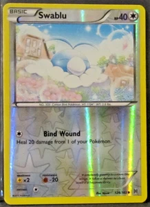 1 Pokemon Karte TCG/Swablu/124/162/Reverse Holo/Common/2015 - Bild 1 von 2