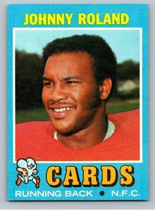 1971 Topps Football Set-Break #123 Johnny Roland Cardinals*WSC* - Picture 1 of 2