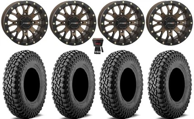 System 3 ST-3 15" Wheels Br 35" Incursion A/T Tires Polaris RZR XP 1K/PRO XP - Image 1 of 4