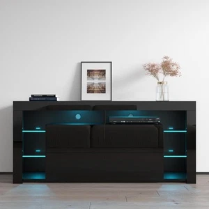 Meble Furniture Minelli Modern 61-inch Glossy TV Stand - Picture 1 of 14