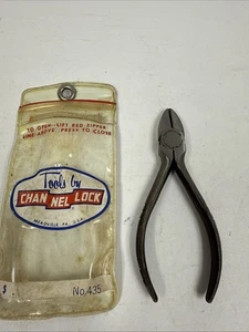 Vintage Channel Lock No. 435 Diagonal Cutters - Picture 1 of 7