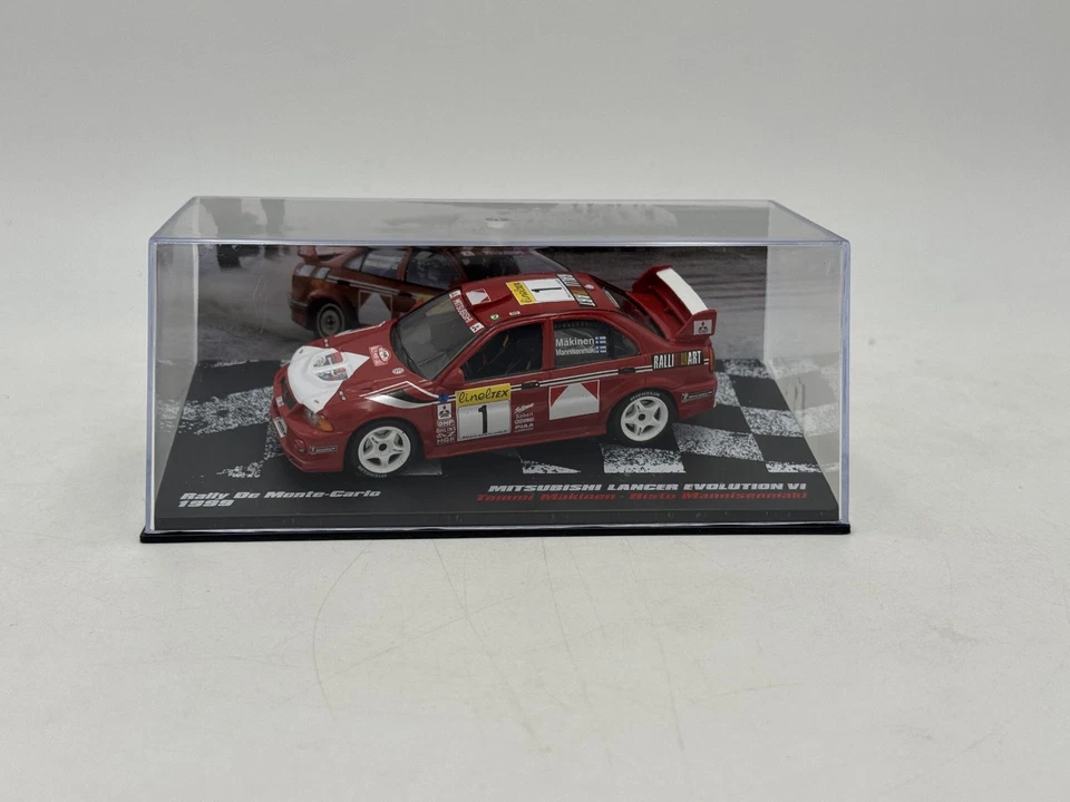 DIE CAST 1/43 " MITSUBISHI LANCER EVOLUTION VI RMC 1999  " - Immagine 1 di 1