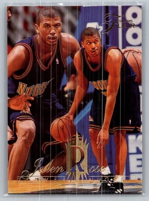 Baloncesto Flair 1994-95 #207 Jalen Rose RC - En muy buena condición - Denver Nuggets Foto 1 de 2
