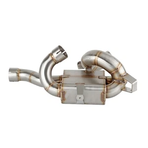 For Ducati Multistrada V4 V4S MTSV4 / S 2021-2023 Exhaust Mid Link Pipe Slip-on - Foto 1 di 13