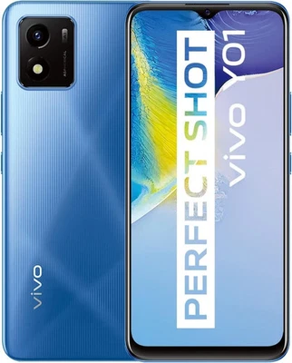 VIVO Y01 smartphone 4G 5000mAh 6,51" BLUE Face Access ITALIA 24mesi garanzia - Immagine 1 di 3