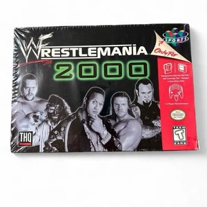 WWF WrestleMania 2000 – Nintendo 64 – Complete in Box (CIB) – Near Mint - Picture 1 of 14