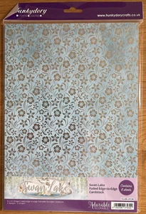 Hunkydory A4 Schwanensee - Karton von Rand zu Rand foliert (8 Blatt) - Bild 1 von 3