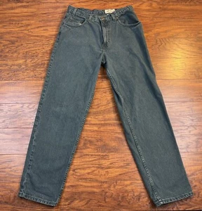 Vintage Eddie Bauer Jeans USA Made Outdoor Outfitters 30x32 Grün V1 - Bild 1 von 7