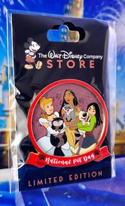 Disney Pin DEC - National Pet Day - CINDERELLA POCAHONTAS MULAN LE 250 Princess - Bild 1 von 1