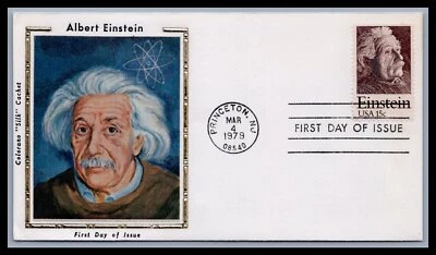 US FDC # 1774 15c Albert Einstein Colorano   1979, 9b728 - Image 1 of 2