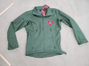 True Spec Jacket Mens Small Green 88 Tactical Softshell Coat Fleece Lined * - Picture 1 of 14