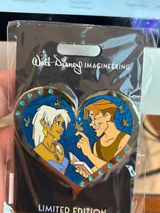 WDI Disney Valentine's Day Pin - Milo & Kida - Picture 1 of 1