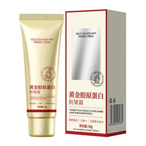 Gold Eye Serum Peptide Collagen Cream Roll-on Essence Anti Wrinkle Puffiness 50g - Picture 1 of 12