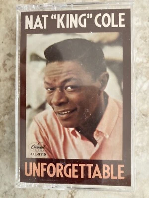 Nat "King" Cole Unforgettable Cassette Tape 1984 Capitol 4XL-9110 Tested - Image 1 of 4