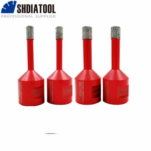 Diamantbohrer M14 Fliesenbohrer Lochsäge Granit Porzellan 2St. Ø6-16mm SHDIATOOL - Picture 1 of 15