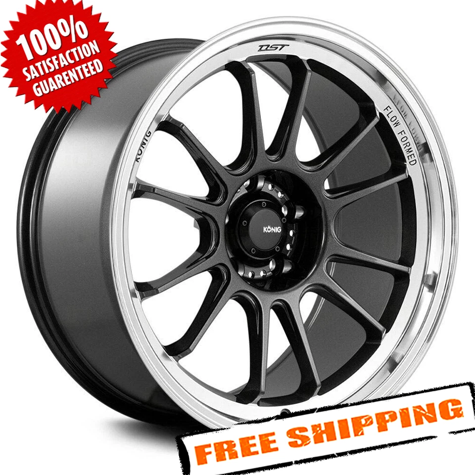 Llanta única de carbono Konig HYPERGRAM 18x8,5 (43, 5x108, 73,1) Foto 1 de 4