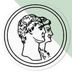 'Roman Coin' Clear Decal Stickers (DC019231)