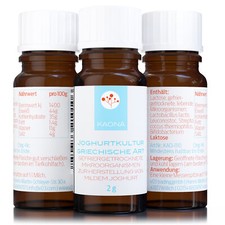 Joghurtkulturen mild "griechischer Art" - Starterkulturen von kaona (3x2g)