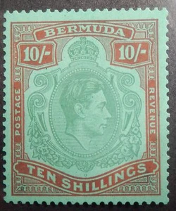Bermuda Scott #126a, Mint OG Never Hinged, p#14 - Picture 1 of 2