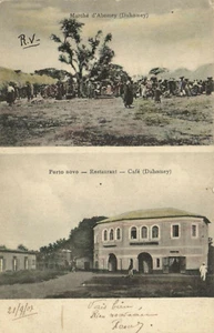PC DAHOMEY, PORTO NOVO, RESTAURANT, alte Postkarte (b31263) - Bild 1 von 2