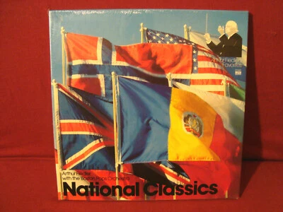 ARTHUR FIEDLER'S BOSTON POPS ORCHESTRA NATIONAL CLASSICS SEALED 3 LP BOX SET  - Image 1 of 2
