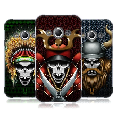 FUNDA HEAD CASE DESIGNS CALAVERA GUERREROS GEL SUAVE PARA TELÉFONOS SAMSUNG 4 Foto 1 de 4