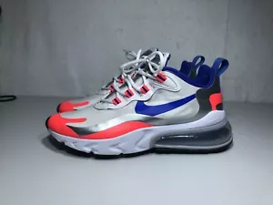 Nike Wmns Air Max 270 React Knicks 2020 Size 6.5 CW3094-100 Excellent - Picture 1 of 9