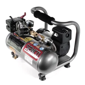 Senco PC 1010 EU Compressore ad aria - leggero e silenzioso / 3,8 L / 8,00 Bar - Foto 1 di 4
