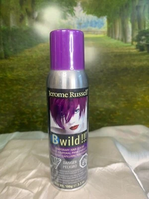 Jerome Russell B Wild!!! 3.5 oz Temporary Hair Color Panther Purple (new) - Image 1 of 4