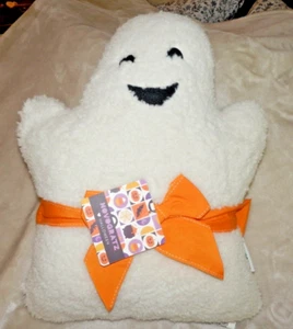 NEW Halloween GHOST THROW PILLOW 16" BOO - Picture 1 of 3