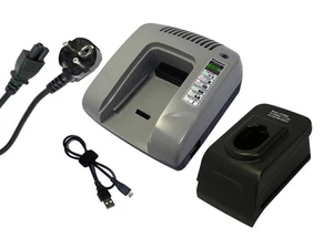 Caricabatterie 7.2-18V Per Black & Decker CD431K2, CD632K, Grigio - Foto 1 di 1