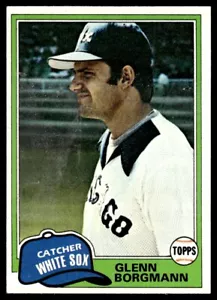 1981 Topps Glenn Borgmann Chicago White Sox #716 - Picture 1 of 2