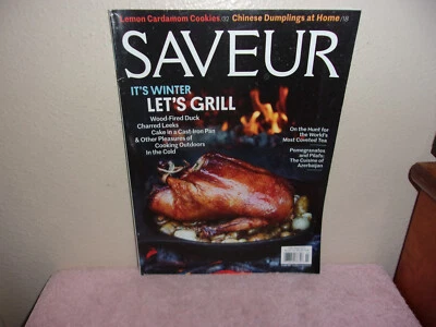 SAVEUR  MAGAZINE." FOOD & COOKING FROM AROUND THE WORLD"   FEB / MAR,  2017 - Image 1 of 4