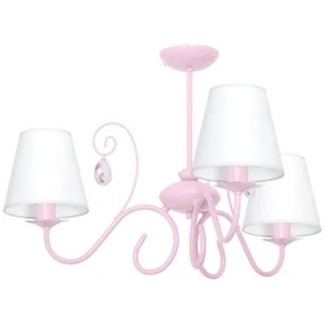 LAURA 3 LIGHT PINK / HELLROSA Hängelampe Deckenleuchte Deckenlampe Kronleuchter - Bild 1 von 1