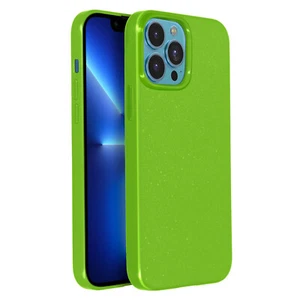 Case for iPhone 13 Pro Silicone Glossy Effect Mercury green - Picture 1 of 6