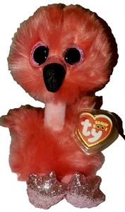 Ty Beanie Boos - FRANNY the Flamingo 6" NEW MWMTs Plush Stuffed Animal Toy - Picture 1 of 8