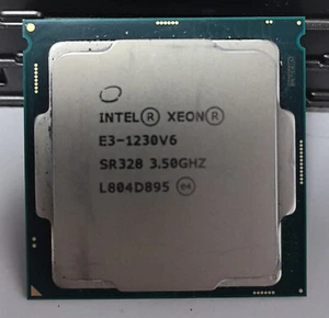 Intel Xeon E3-1230 V6 4-core 8-thread 8MB 72W 3.60GHz LGA1150 CPU processor - Picture 1 of 1