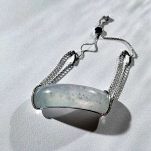 【KATHY JADE】Glassy  Emerald Jadeite Jade Bracelets《Grade A》 - Picture 1 of 2
