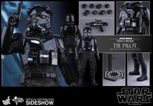 STAR WARS: EPISODE VII – FIRST ORDER TIE PILOT 1/6 Action Figure 30 cm HOT TOYS - Imagen 1 de 1