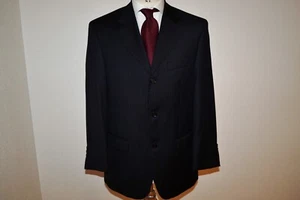 maßgeschneidertes DESIGNER Herren Streifen Sakko Gr. 52 Super 110'S - Bild 1 von 11