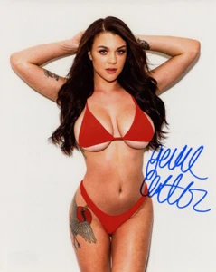 GABBIE CARTER SIGNED AUTOGRAPHED 8x10 PHOTO ADULT MOVIE STAR ACTRESS BECKETT BAS - Picture 1 of 2