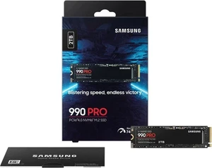 Samsung 990 PRO NVMe M.2 Interne SSD - 2TB (MZ-V9P2T0BW) - Bild 1 von 1