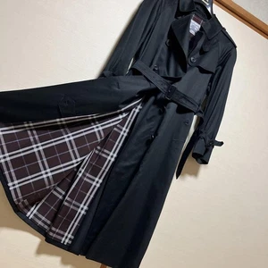 Trench coat Burberry, nero, taglia 34 - Foto 1 di 24