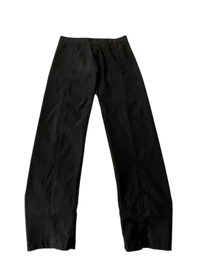 ETHYL Classic Pull On Stretch Pants Flat Front Black Size 2 Leggings - Image 1 of 4