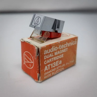 Vtg Audio-Technica AT13Ea Cartridge Stylus Original 1970s NOS Resistance Tested - Image 1 of 4