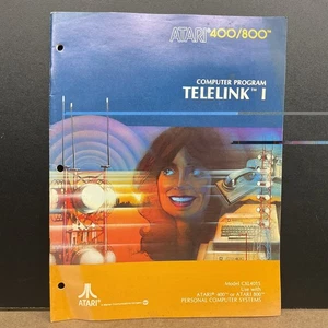 Atari 400/800 Computer Program Telelink I - Picture 1 of 4
