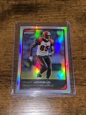 2006 Bowman Chrome #179 Chad Johnson Refractor Cincinnati Bengals - Image 1 of 2