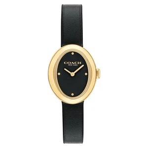 Coach Black Calfskin Women's Watch - 14504421 - Picture 1 of 5